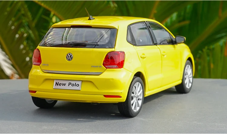 Высокая тщательная 1:18 VW 2012 2013 POLOGTI сплав модель автомобиля статические металлические модельные автомобили оригинальная коробка для подарков коллекция
