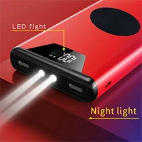 10000mah wireless power bank portable ultra thin digital display charger outdoor travel fast charging for xiaomi samsung iphone