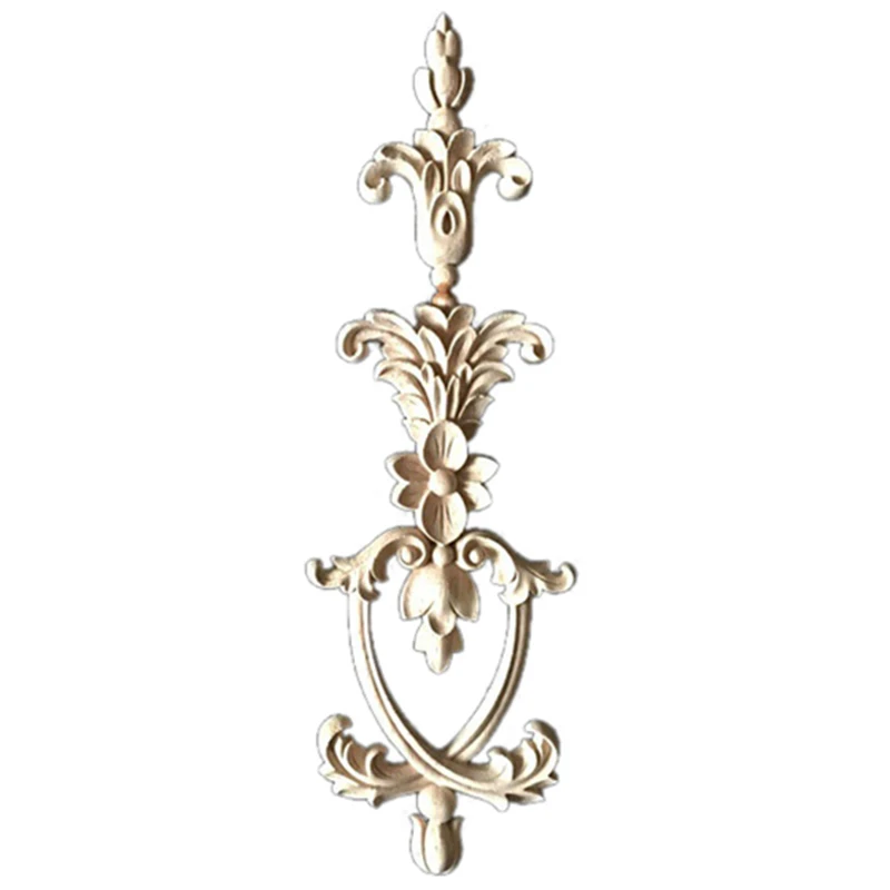 

1 резная аппликация из резины и дерева, винтажный декор для мебели #3