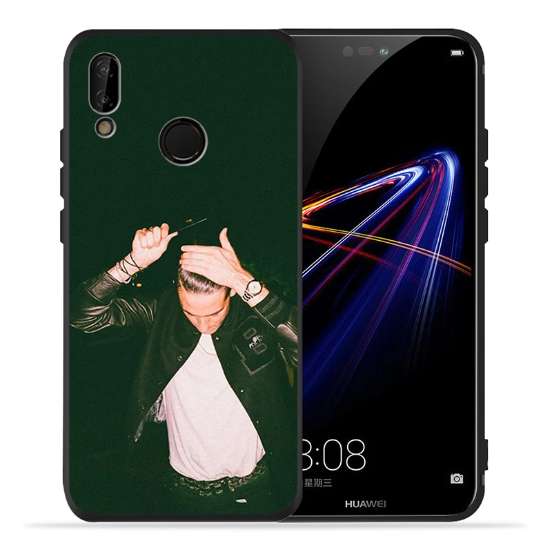 Мягкие силиконовые чехлы G Eazy из ТПУ черного цвета чехол для телефона Huawei P9 P10 P20 P30