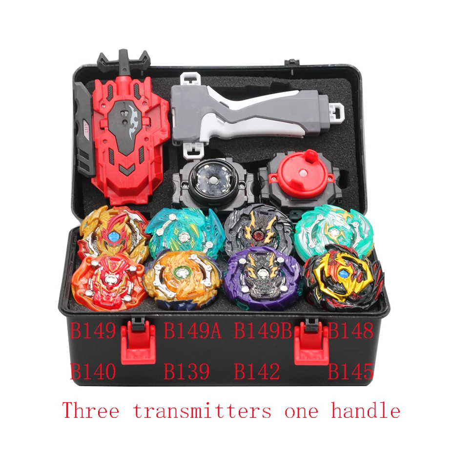 Takara TomyB149 новые пусковые устройства Bey Bay Burst toupe металлические черные пусковые установки burst Fafnir Box bey blade Bey blade игрушки для детей