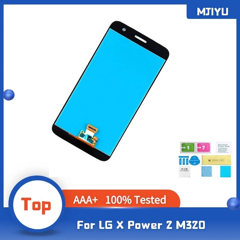 

AAA+++5.5" Original LCD Digitizer For LG X Power 2 M320 LCD Display Touch Screen With Frame Assembly Replacement