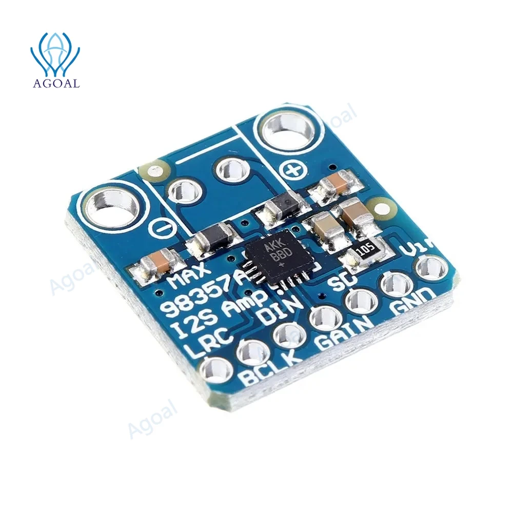 MAX98357 MAX98357A I2S 3W Class D Amplifier Breakout Interface DAC Decoder Audio | Электроника