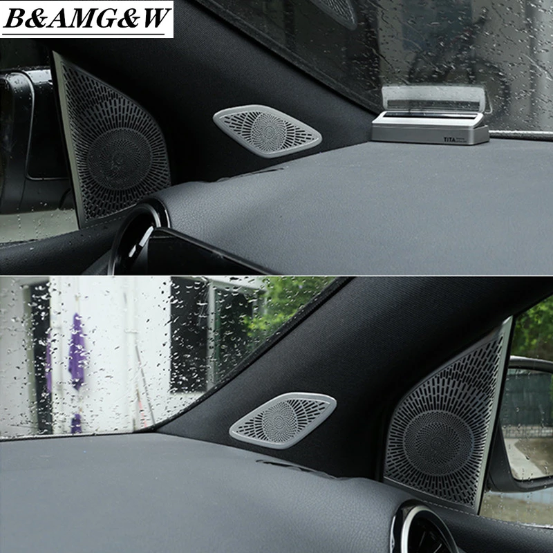 Автомобильный Стайлинг громкий динамик декоративная наклейка отделка для Mercedes