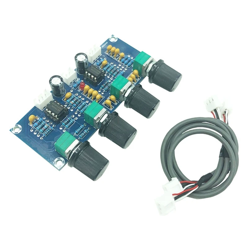 

XH-A901 NE5532 Tone Board Pre-amp With treble bass volume adjustment pre-amplifier Tone Controller For amplifier Board