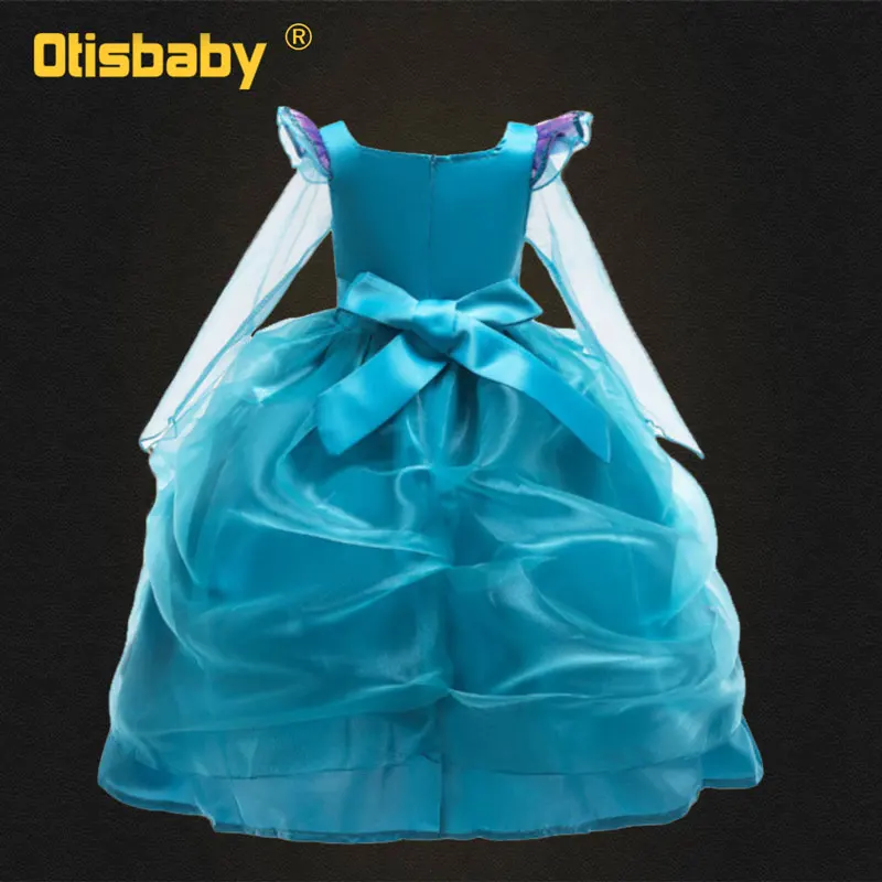 Детское платье-пачка с длинным рукавом блестками | Детская одежда и обувь