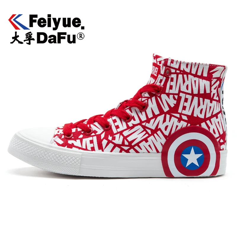 DafuFeiyue Marvel 0015 г. Парусиновые туфли лимитированная серия уличные кроссовки с