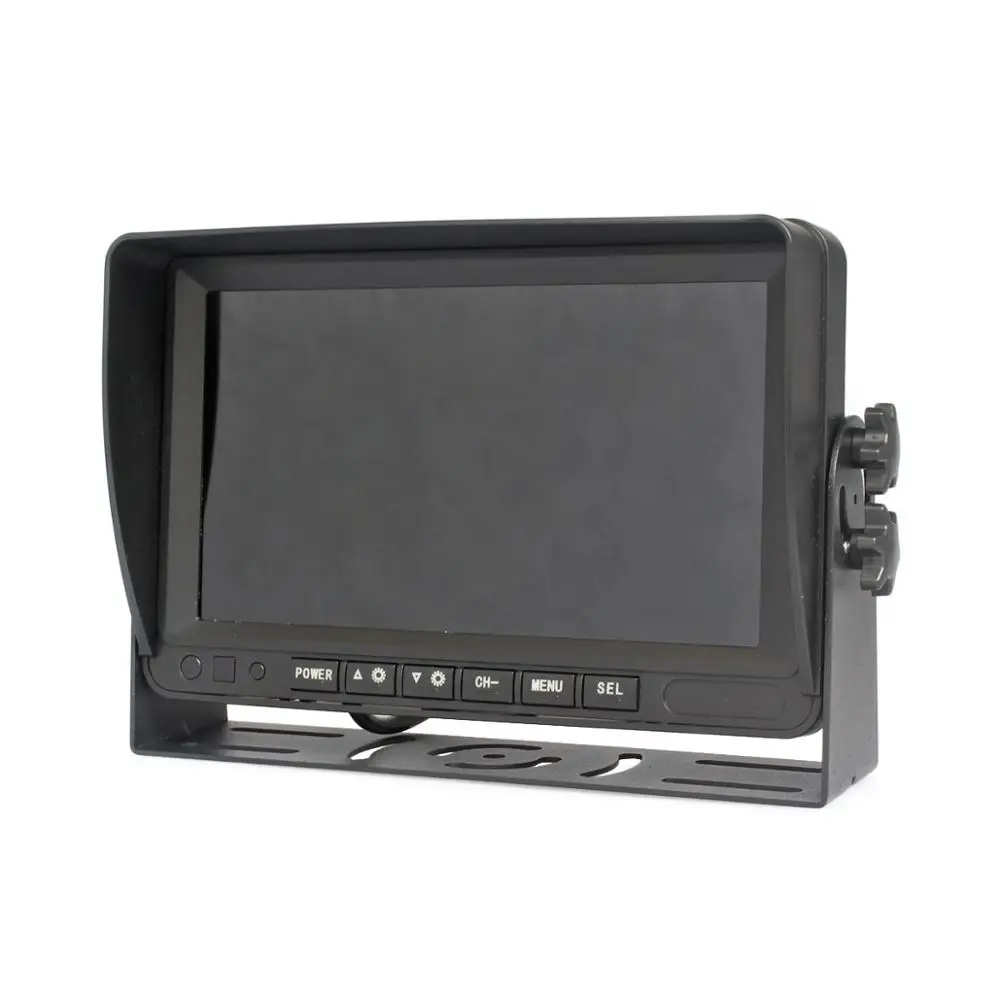 DIYKIT AHD 7 дюймов ips автомобильный монитор заднего вида монитор Поддержка 960P AHD камера Поддержка SD карты видео запись