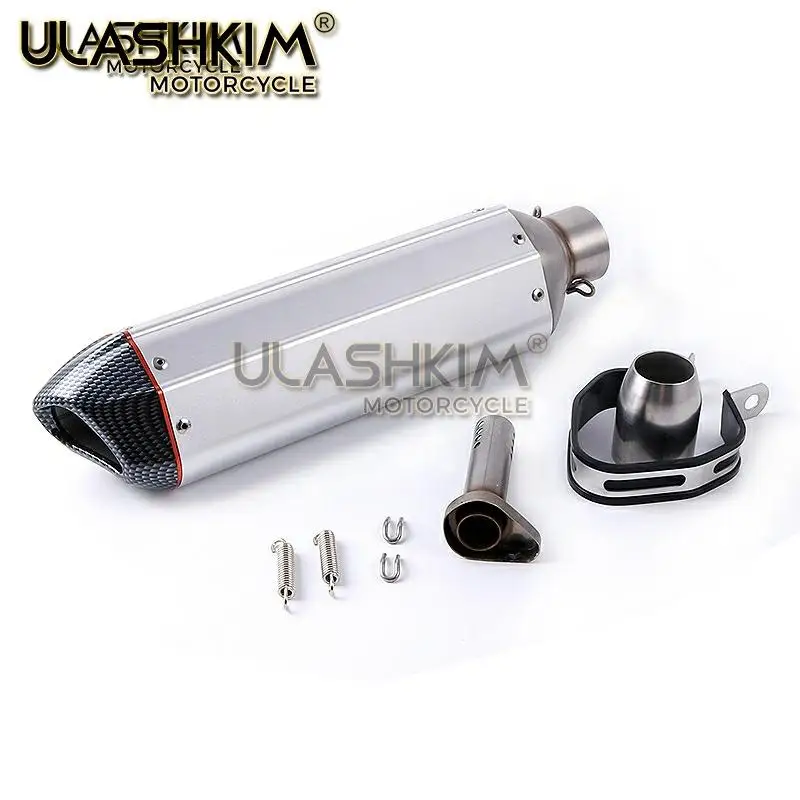 

SH150 SH 125 150I Motorcycle Exhaust Mascape Full System Slip On Middle Link Pipe Muffler For Honda SH125 SH150i SH125i