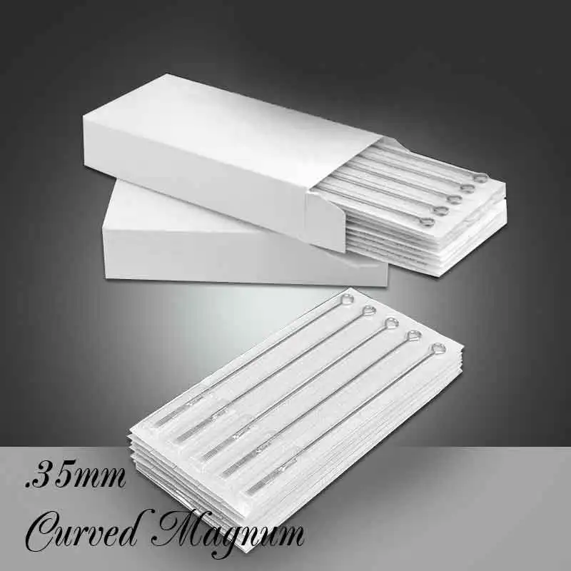 Стерилизованные одноразовые изогнутые тату Иглы Magnum RM 50 шт./RM|Иглы для тату| |