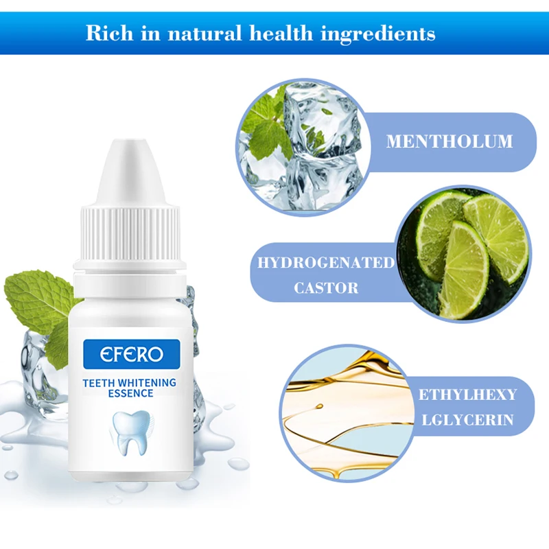 EFERO отбеливание зубов пудра с эссенцией чистота гигиены полости рта отбеливать