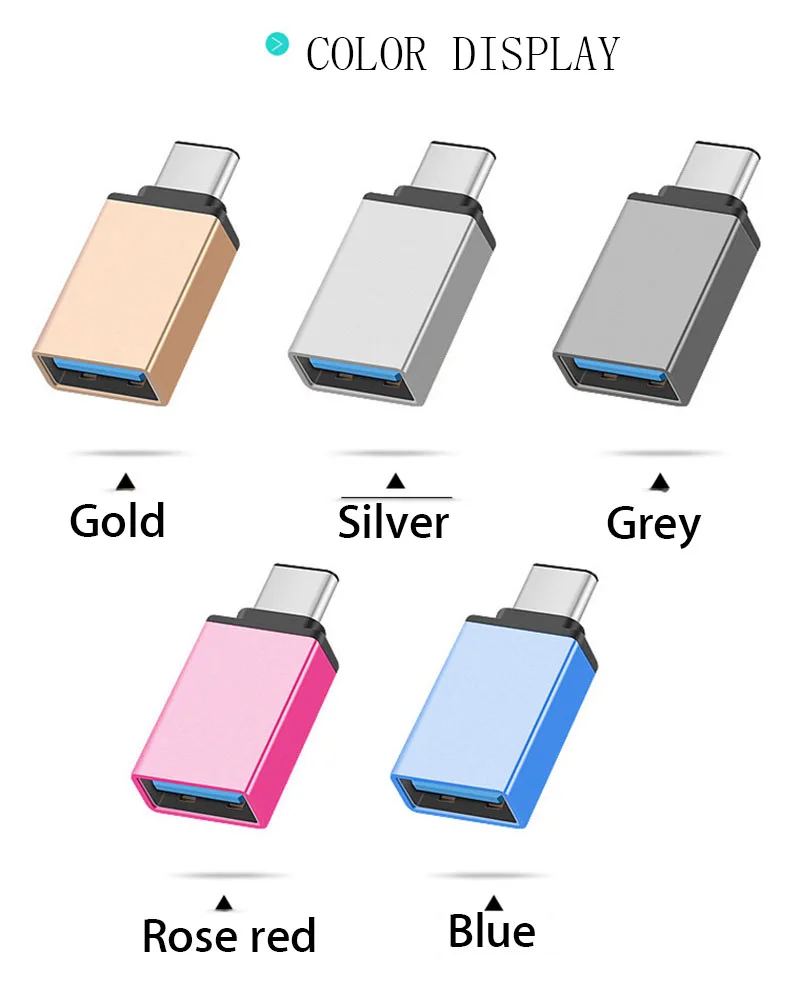 USB type c адаптер типа OTG usb 3 0 зарядный преобразователь данных для huawei p30 p20 lite p10 p9 honor