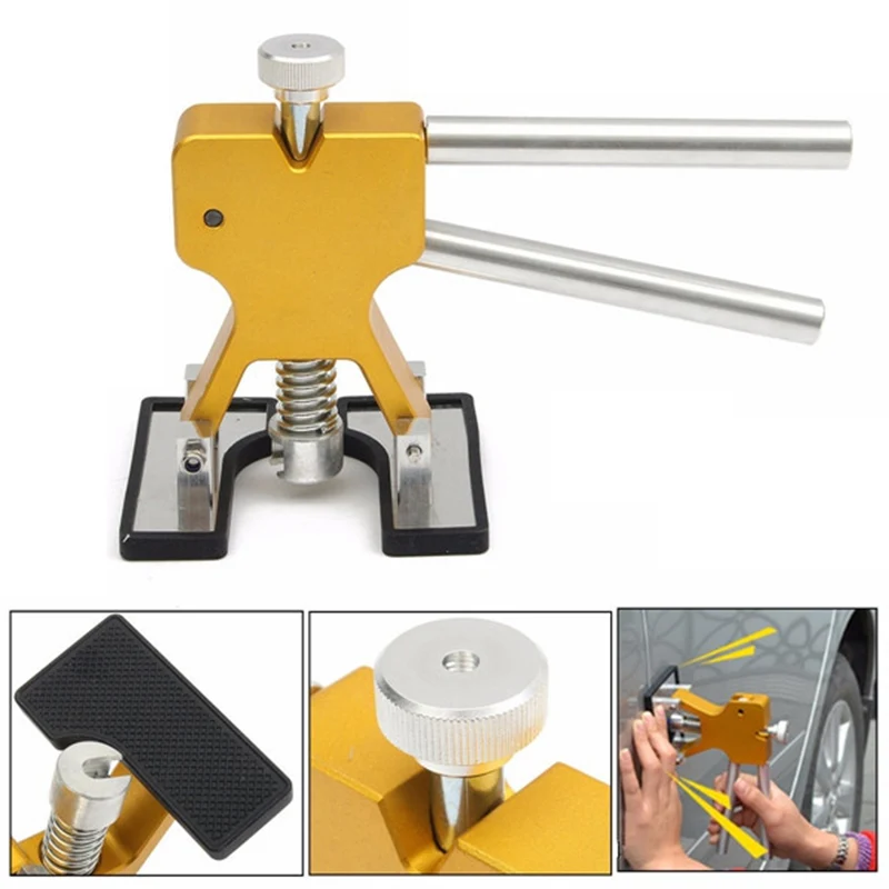 comprar Carro Paintless Dent Repair Tools Kit De Reparação Dent Carro Extrator Com Cola Extrator Tabs Kits De Remoção Com Esteiras Para O Veículo Automóvel