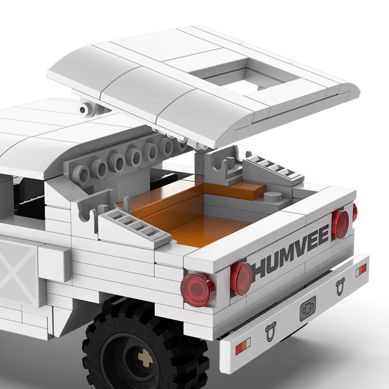 328 шт. Детский конструктор внедорожник HUMVEE C-Series в масштабе 1:24 | Игрушки и хобби
