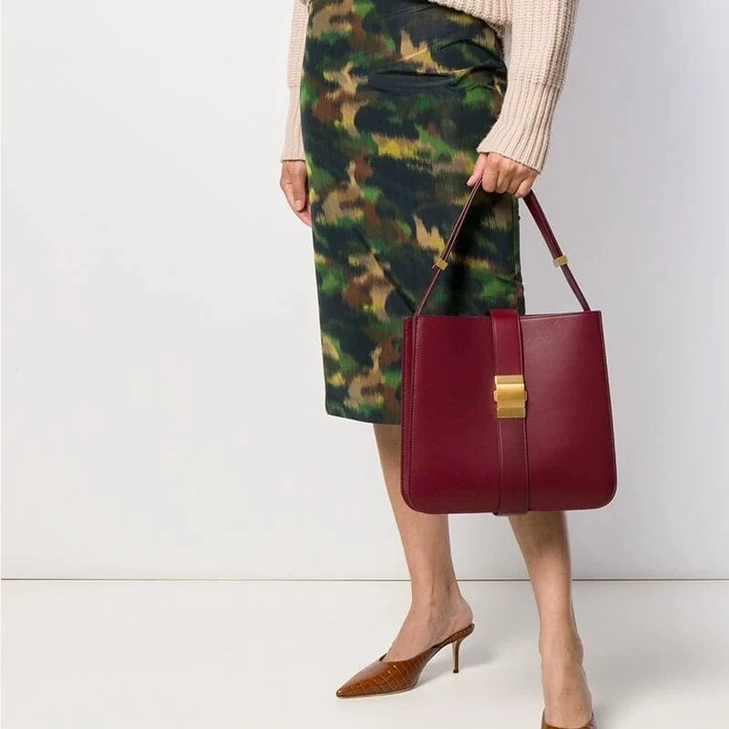 Портфели женские кожаные сумки через плечо дизайнерские брендовые в винтажном