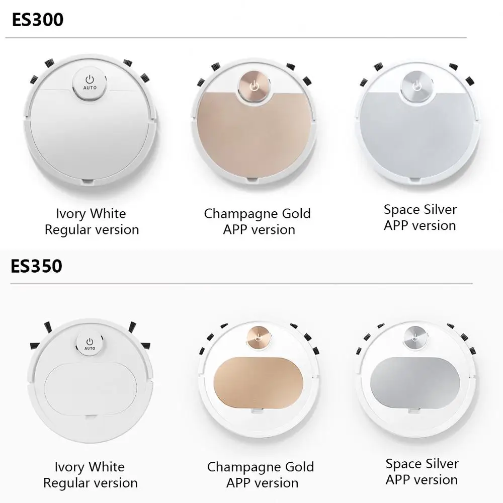 ES350 вакуумный робот-уборщик мобильный телефон приложение дистанционный пульт