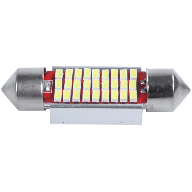 NEW-2Pcs C5W C10W 36 мм 3014 27SMD иллюминационных гирлянд Led Canbus автомобиля Inteiror лампы
