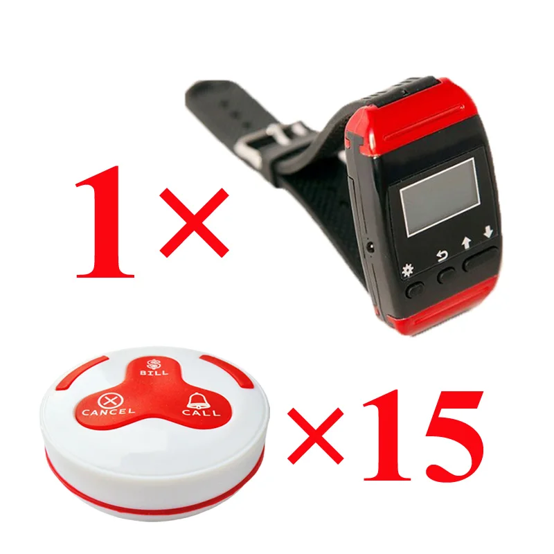 Wireless Customer Call Order System Used Restaurant Equipment with Waiter Service