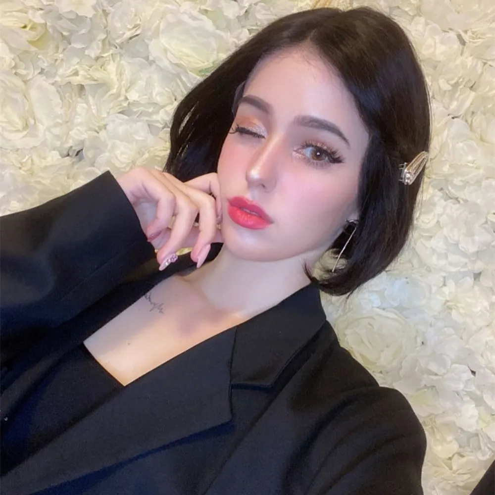 

Короткие парики боб 8-14 дюймов 13x4, парики на сетке для женщин, 100% Натуральные Искусственные волосы с детскими волосами