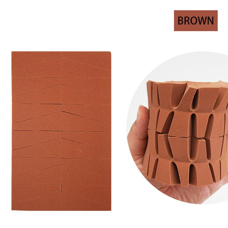 Новый 24 шт макияж основа треугольная губка косметика для лица Косметика слоеный