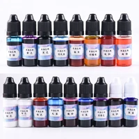 17 color epoxy resin ink pigment kit liquid uv resin coloring colorant dye ink diffusion resin for diy jewelry making crafts art