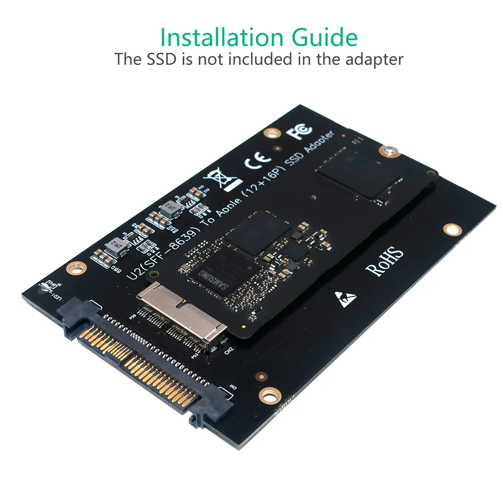 Диск PCIe SSD для SFF-8639(U.2) адаптера для 2013 MacBook Air Pro retina SSD(не SATA Интерфейс