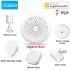 Блок управления умным домом Aqara Hub, Wi-Fi выключатель света для управления занавесками, работает с приложением Mi Home