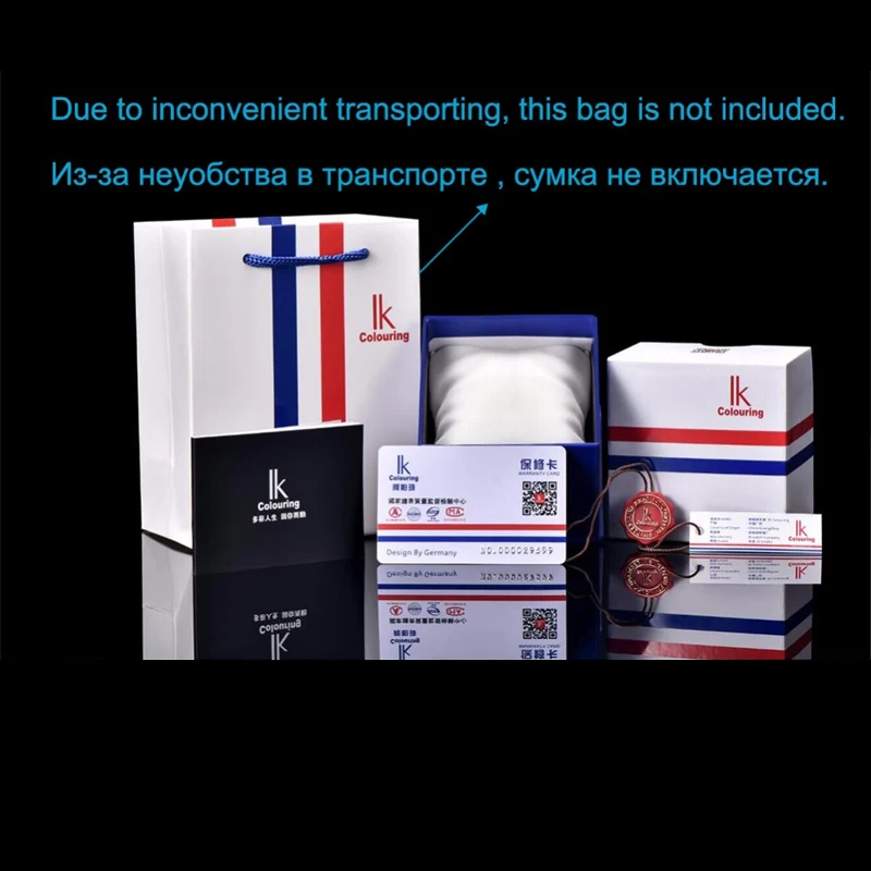 Оригинальные Классические Автоматические механические часы Ik новые