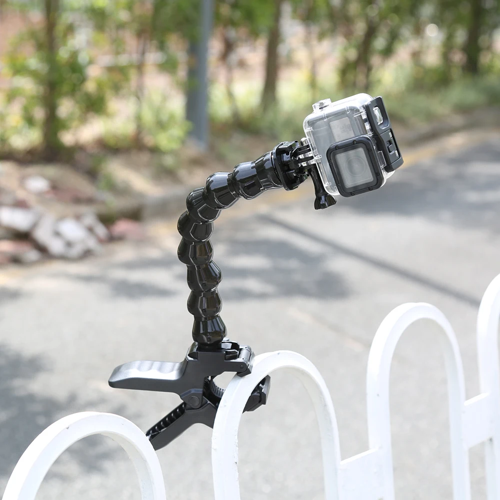 Регулируемый штатив SHOOT 8 Joint для GoPro Hero 7 6 5 4 Yi 4K Sjcam SJ7000 H9 аксессуары экшн камеры|for