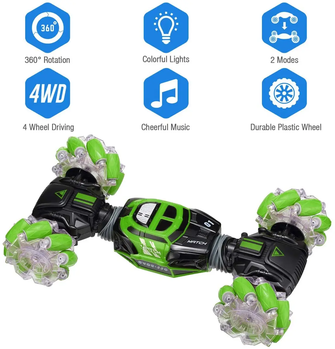 1:16 2.4Ghz RC Car 4wd Vehicle Toy Gesture induction remote control Deformable electric car toy High Speed Race Car RC Toy enlarge