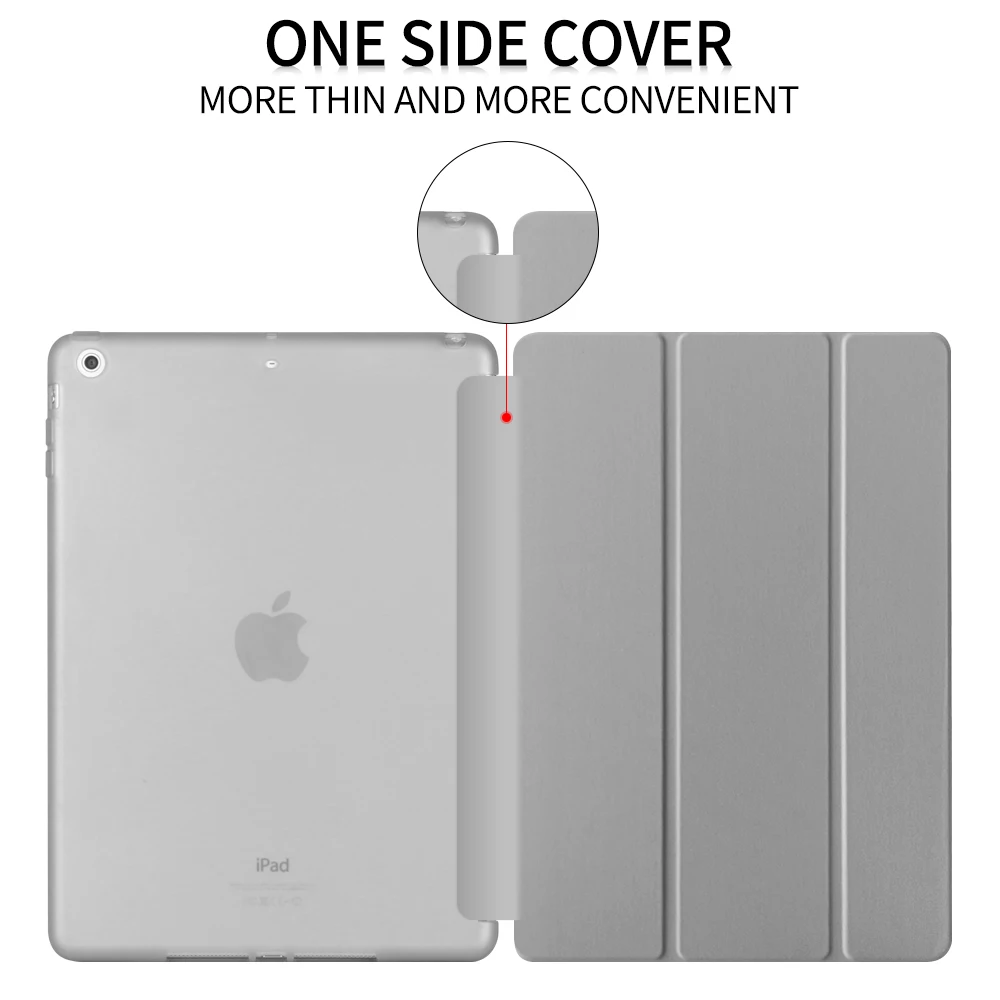 Чехол для iPad Air 1 из искусственной кожи силиконовый защитный чехол умный Apple ipad A1474