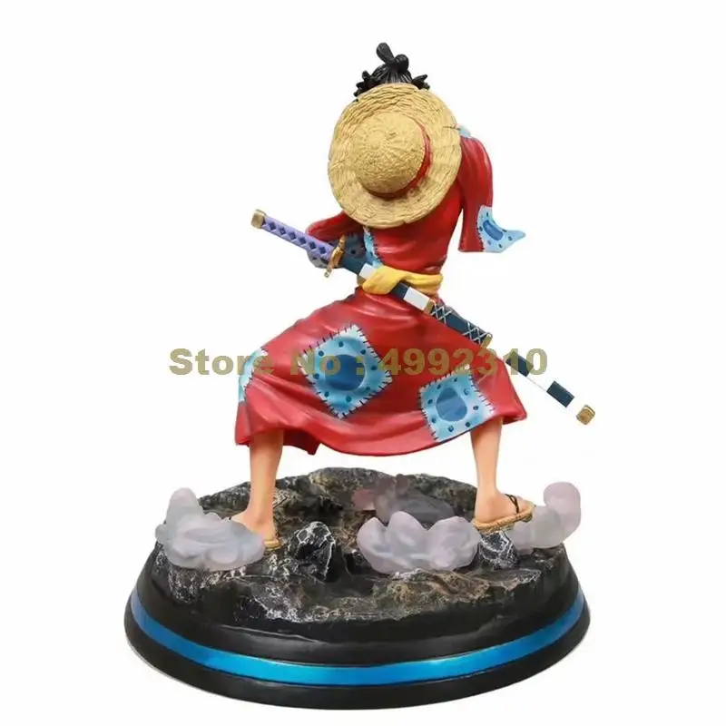 One piece monkey d luffy кимоно gk gear 3 peace land Статуэтка из ПВХ экшн фигурка Коллекционная