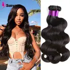 Человеческие волосы для наращивания, 28, 30 дюймов, бразильские волнистые волосы, 134 пряди чка, пучки человеческих волос, бразильские пучки волос