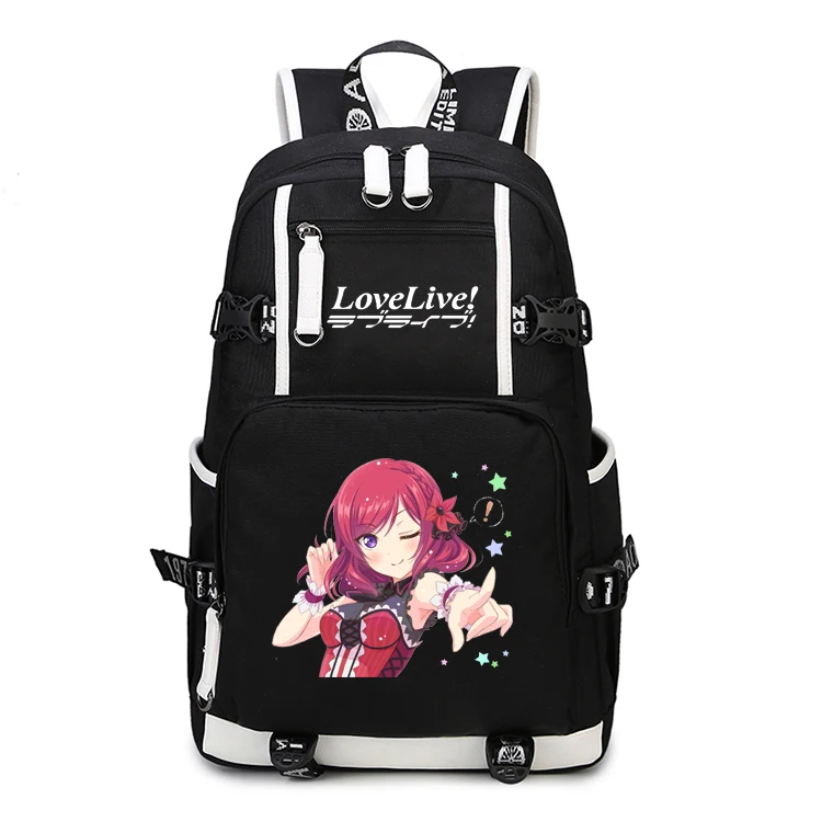 

Japan anime Love Live Backpack Cosplay Lovelive Kotori Minami Canvas Bag Schoolbag Travel Bag Computer package