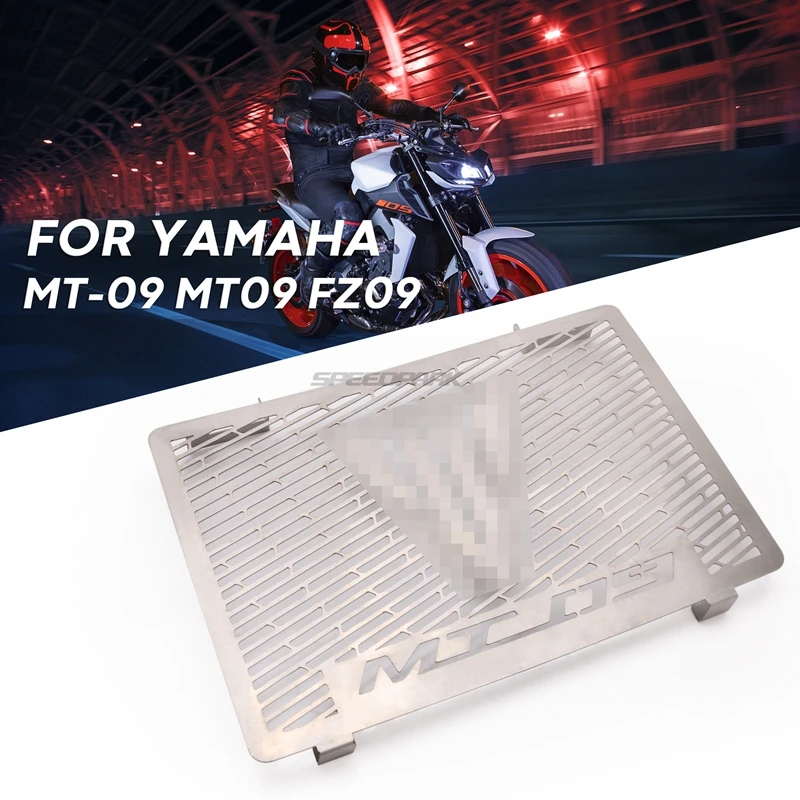 Мотоцикл MT09 Алюминий решетка радиатора защитная гриль крышка протектор для YAMAHA