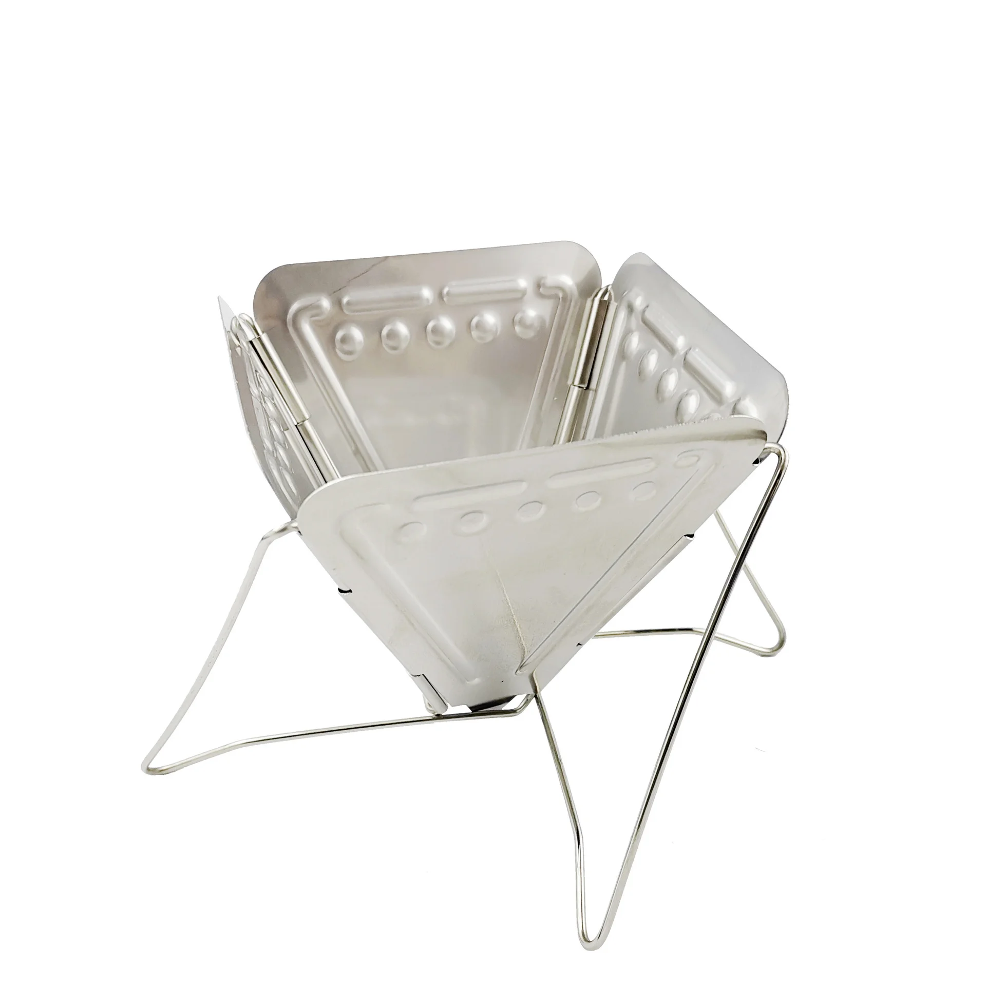 Складная кофейная плита из нержавеющей стали портативная уличная кемпинговая