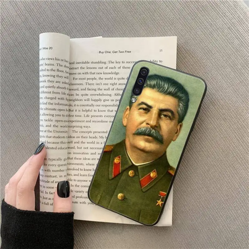

Russian Commander Stalin Phone Case For Samsung galaxy S 9 10 20 A 10 21 30 31 40 50 51 71 s note 20 j 4 2018 plus