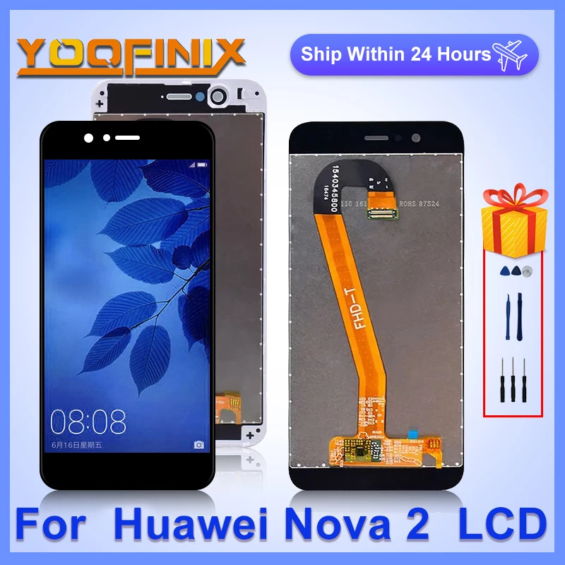 

5.0"For Huawei Nova 2 LCD Display Touch Digitizer Assembly Replacement Parts For Huawei Nova 2 Display PIC-AL00 LCD