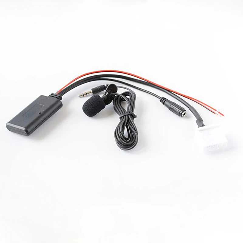 Biurlink Bluetooth 5 0 AUX кабель Hands Free микрофон адаптер 20 контактный разъем для Toyota Camry Corolla