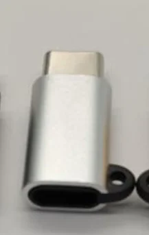 Серебристый Адаптер Micro USB Женский к USBC Мужской конвертер для huawei mate 20 X Pro P20 P30 samsung S9 S10 Plus Micro Usb к type-C зарядное устройство - Цвет: Серебристый