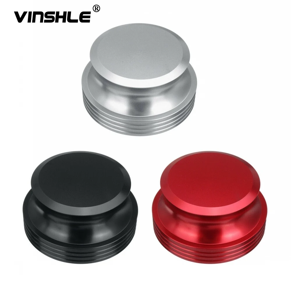 Виниловый стабилизатор веса для записи поворотных столов LP черный Алюминиевый