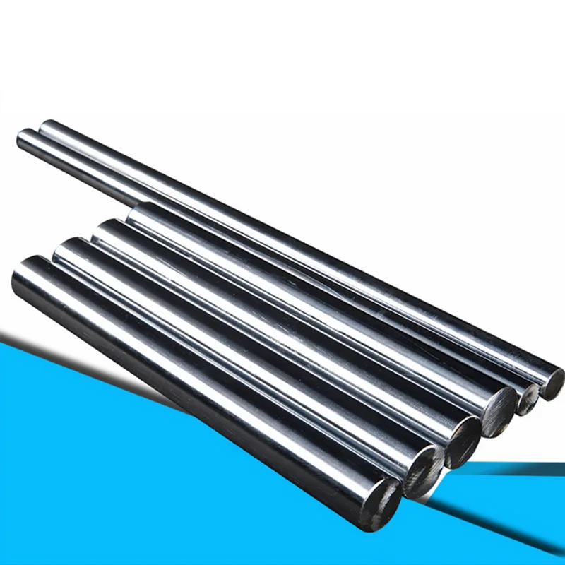 Линейный оптический осевой твердый хромированный Гладкий стержень стальной
