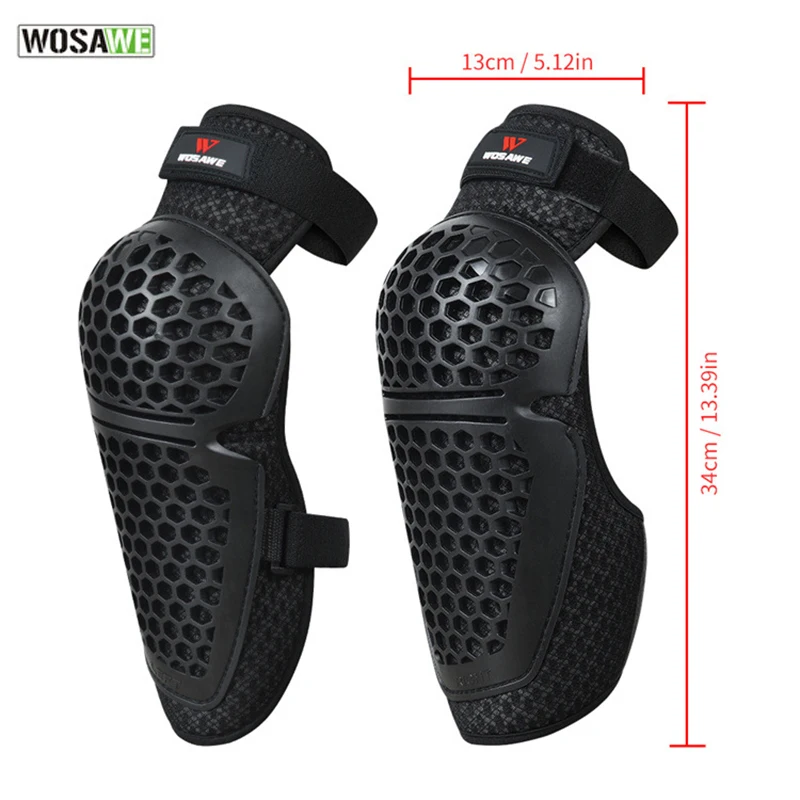 

WOSAWE Adult Cycling Snowboard Knee Support Brace Volleyball Motorcycle Riding Knee Pads Guard Protective Kneepads Knee Support