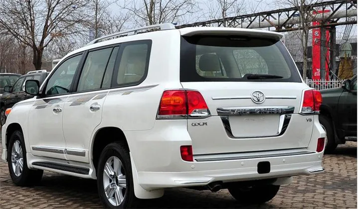 Спойлер для Land Cruiser 150 2008 2016 спойлер Toyota LC200 из АБС пластика цветной задний