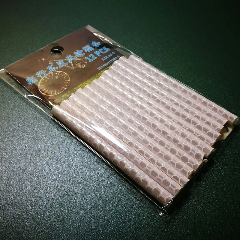 12 шт./лот велосипеда велосипедные колеса с отражателем Светоотражающие горный