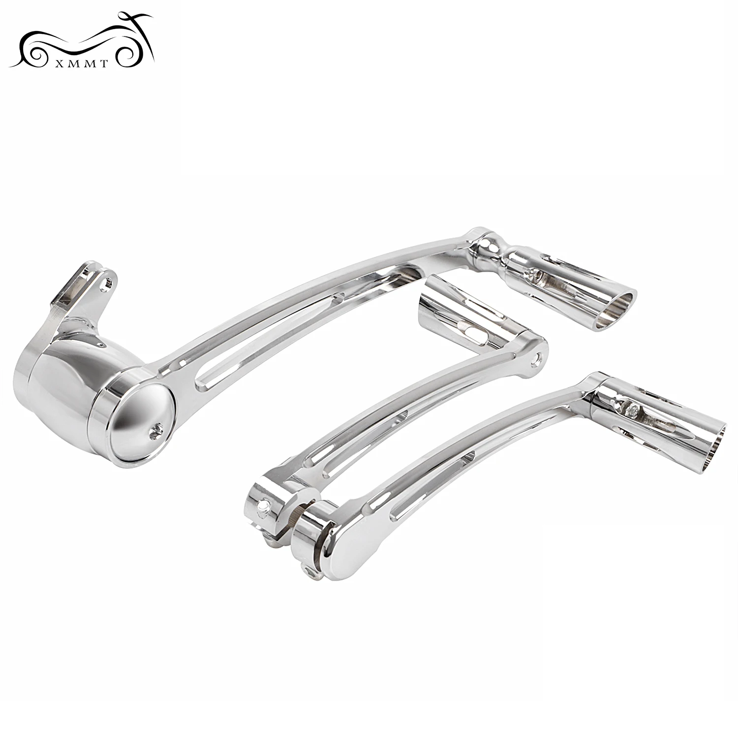 Хромированный набор тормозных рычагов мотоцикла с рычагом переключения