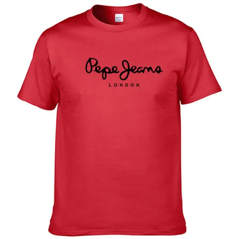

Fashionable Men's Tops Men's T-shirts Summer 100% Pure Cotton Letters Printed Letter T-shirts Men's Breathable T-shirts