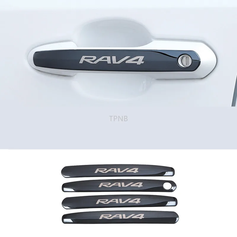 

Для Toyota RAV4 2019 2020 аксессуары для дверной чаши из нержавеющей стали