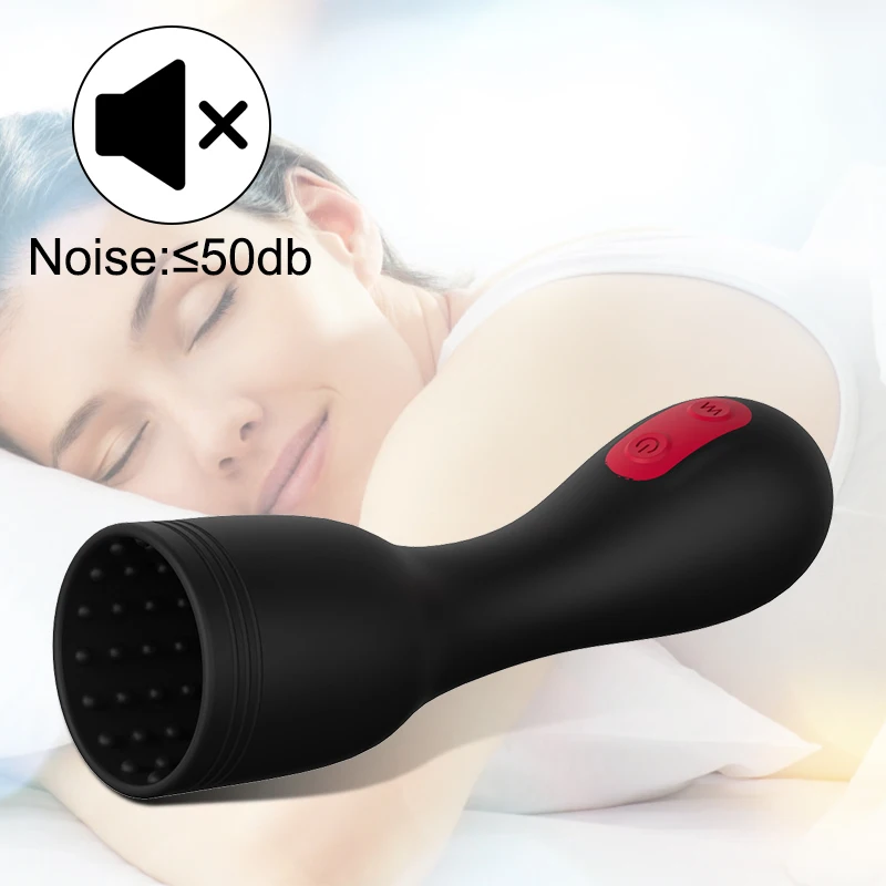 GUIMI Handheld Glans Vibrator Penis Stimulator Exerciser Male Masturbator Ejaculation Delay Last Trainer Adult Sex Toys for Men |