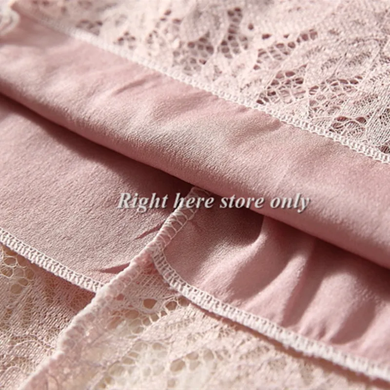 2019 осеннее Новое кружевное платье элегантное розовое женское тонкое вечернее